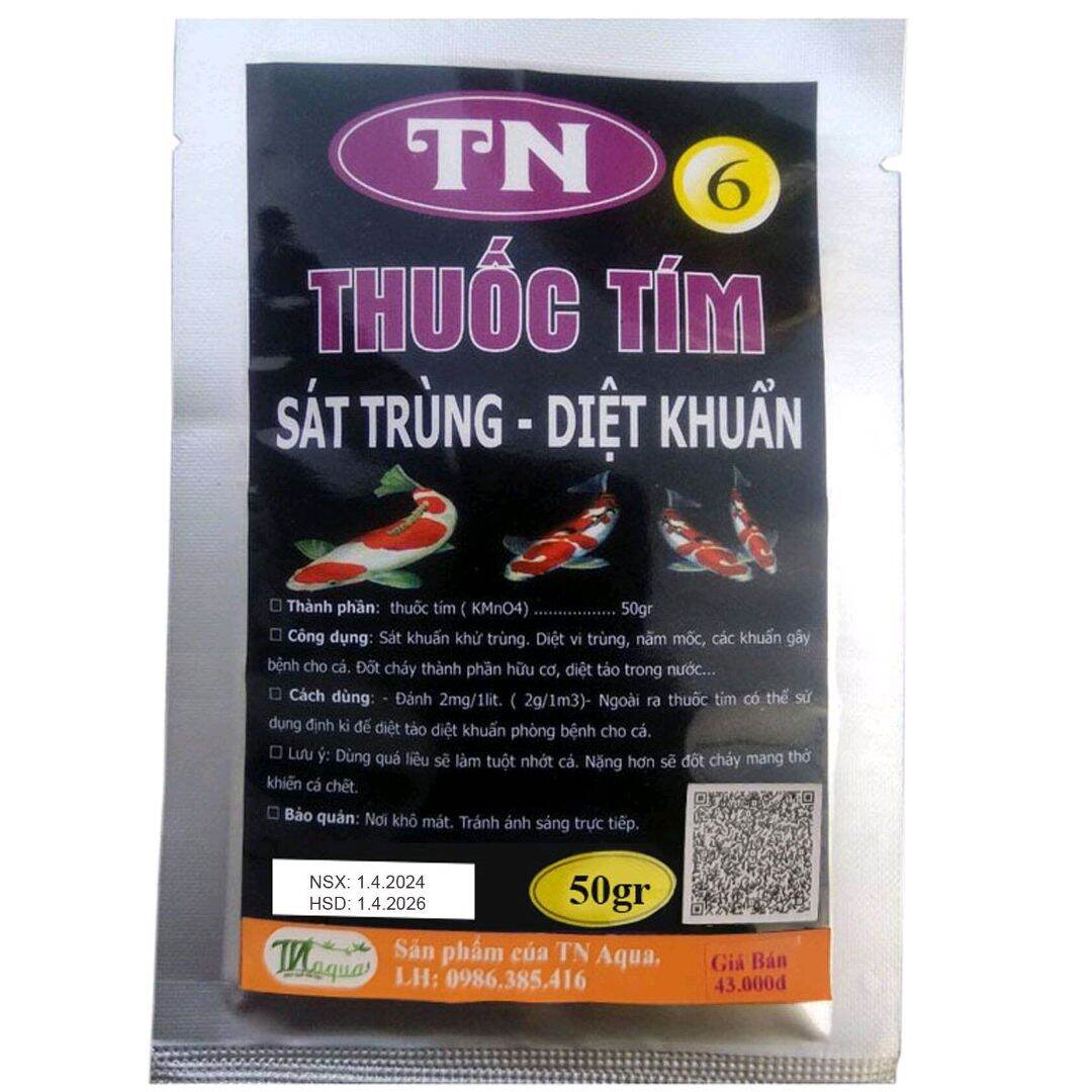 Tn6 diệt khuẩn, nấm mốc gây bệnh cho cá 50ml