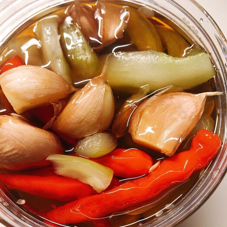 Dưa mắm nhà làm chuẩn ngon 500gr