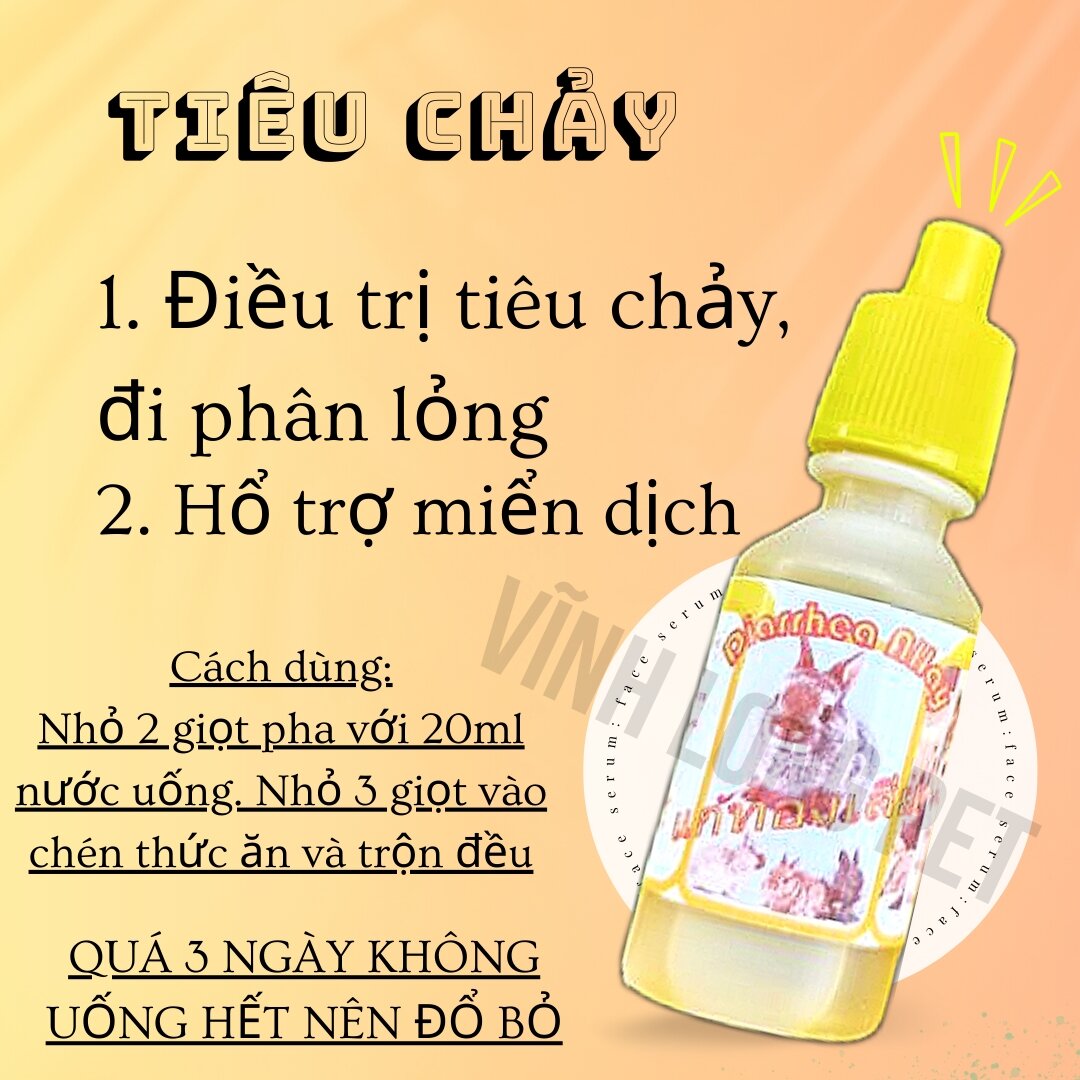 Vitamin & Tiêu chảy Hamster thú cưng - Hàng Thái Lan