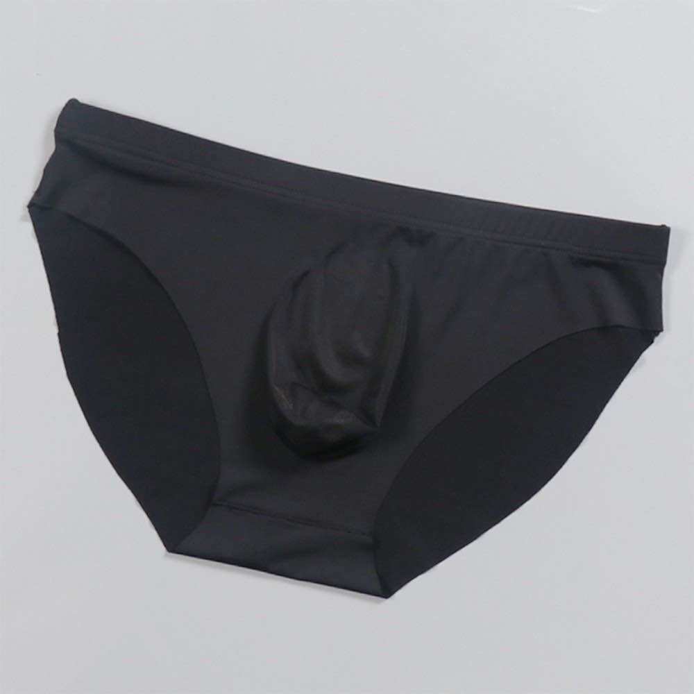 Quần lót nam tam giác bikini vải lụa size M-XL