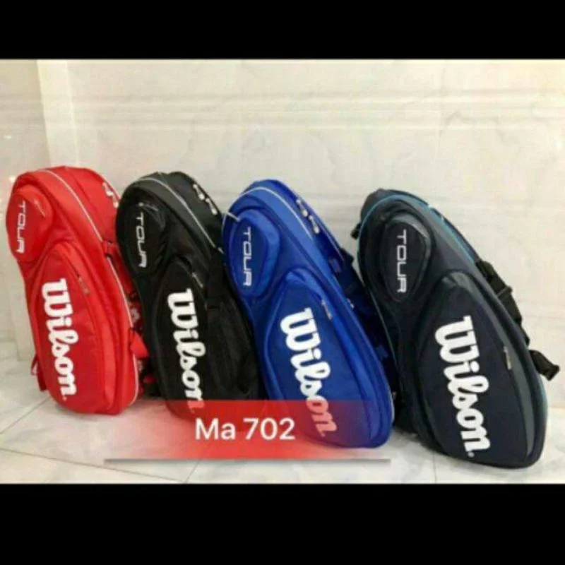 Túi tennis wilson cao cấp 2 ngăn lớn