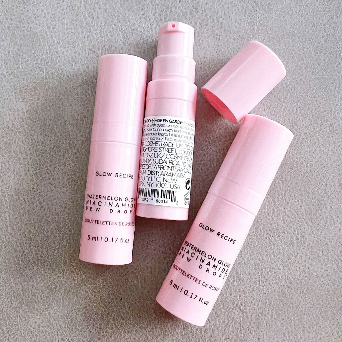 Tinh Chất Dưỡng Ẩm Sáng Da Glow Recipe Watermelon Glow Niacinamide Dew Drops 5ml