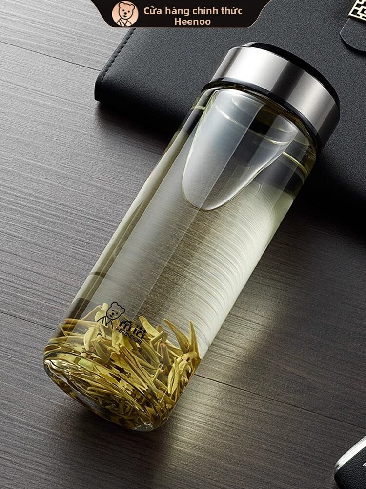Durable Aesthetic Glass Water Cup Large Capacity