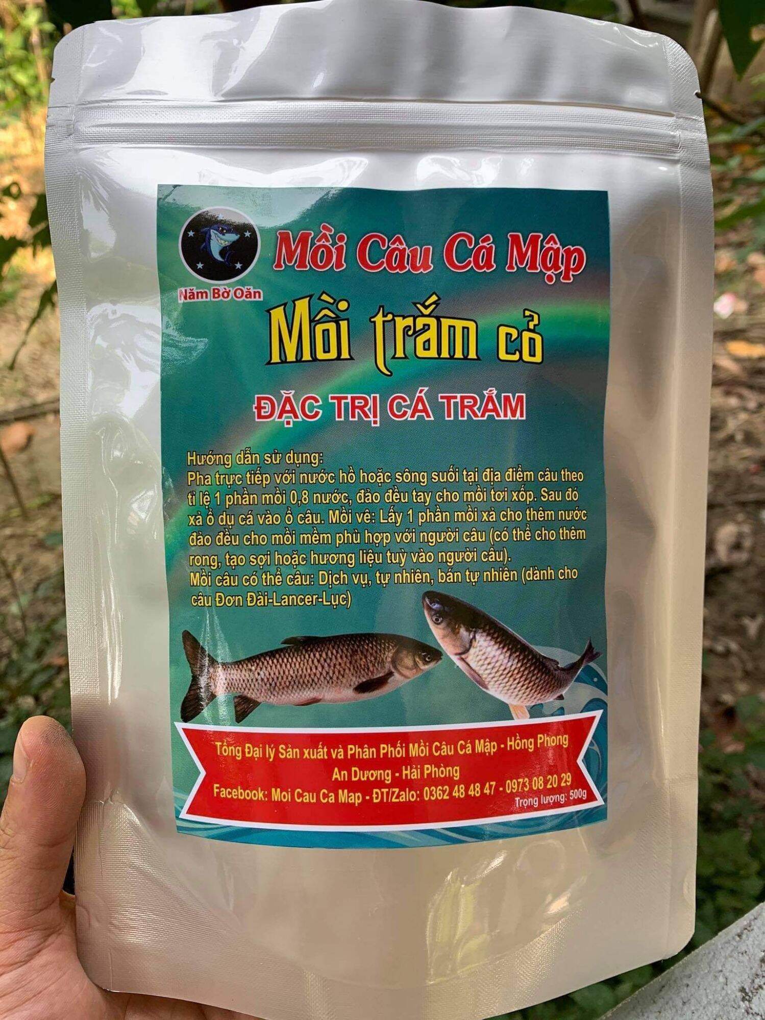 Mồi câu Cá Mập - Chép đặc biệt túi 500g