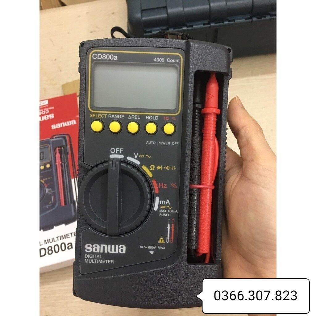 [HCM]Đồng hồ vạn năng Sanwa CD-800a