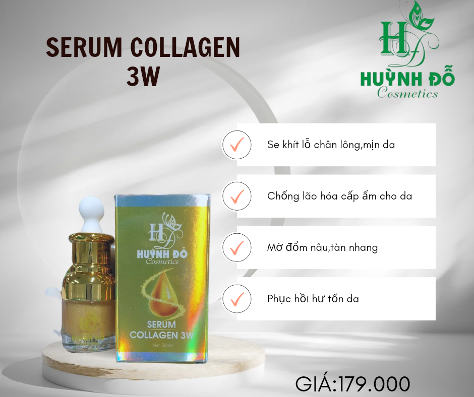 Serum Collagen Huỳnh Đỗ Chính Hãng