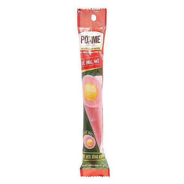 Xúc Xích Ponnie Nhân Phô Mai 45G (1 Cây)