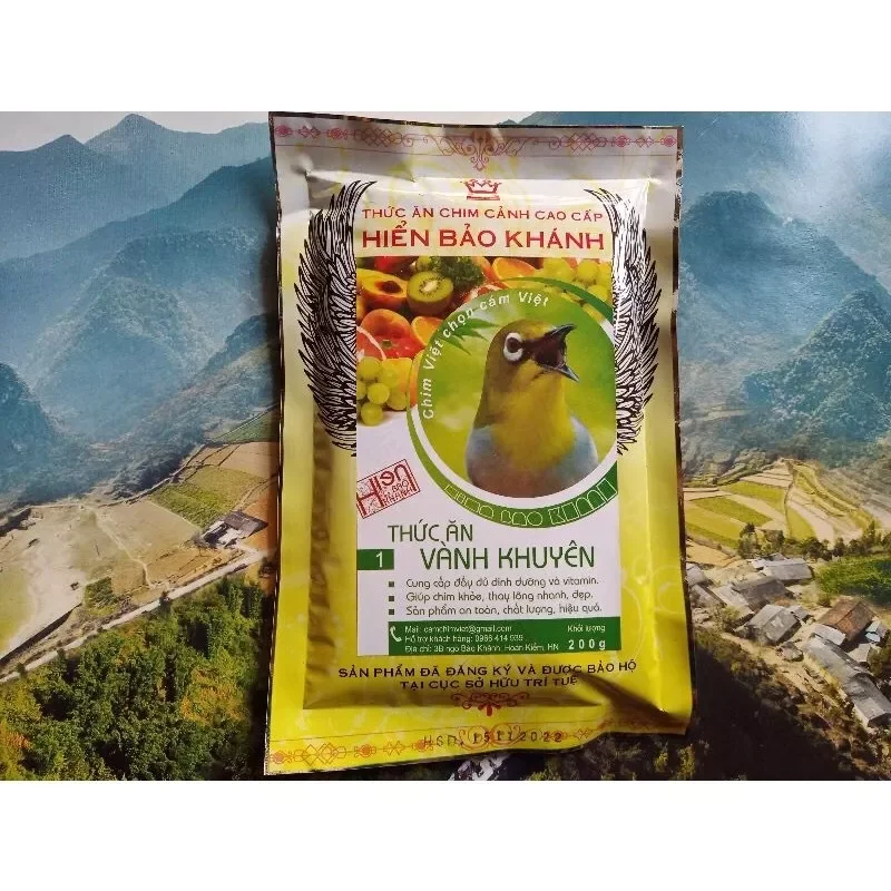 Cám chim vành khuyên hiển bảo khánh số 1