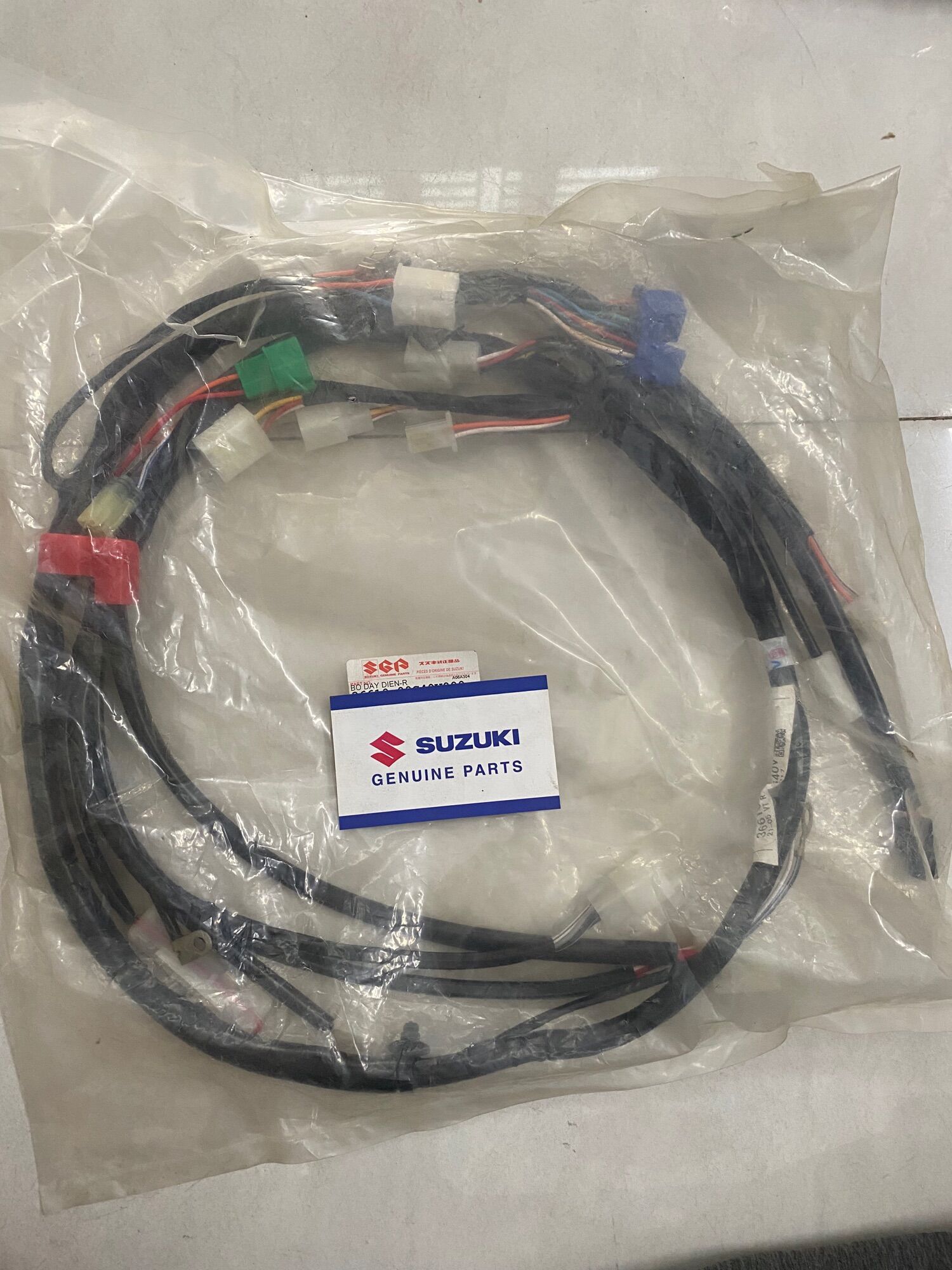 Bộ dây điện sườn smash - smash revo suzuki chính hãng