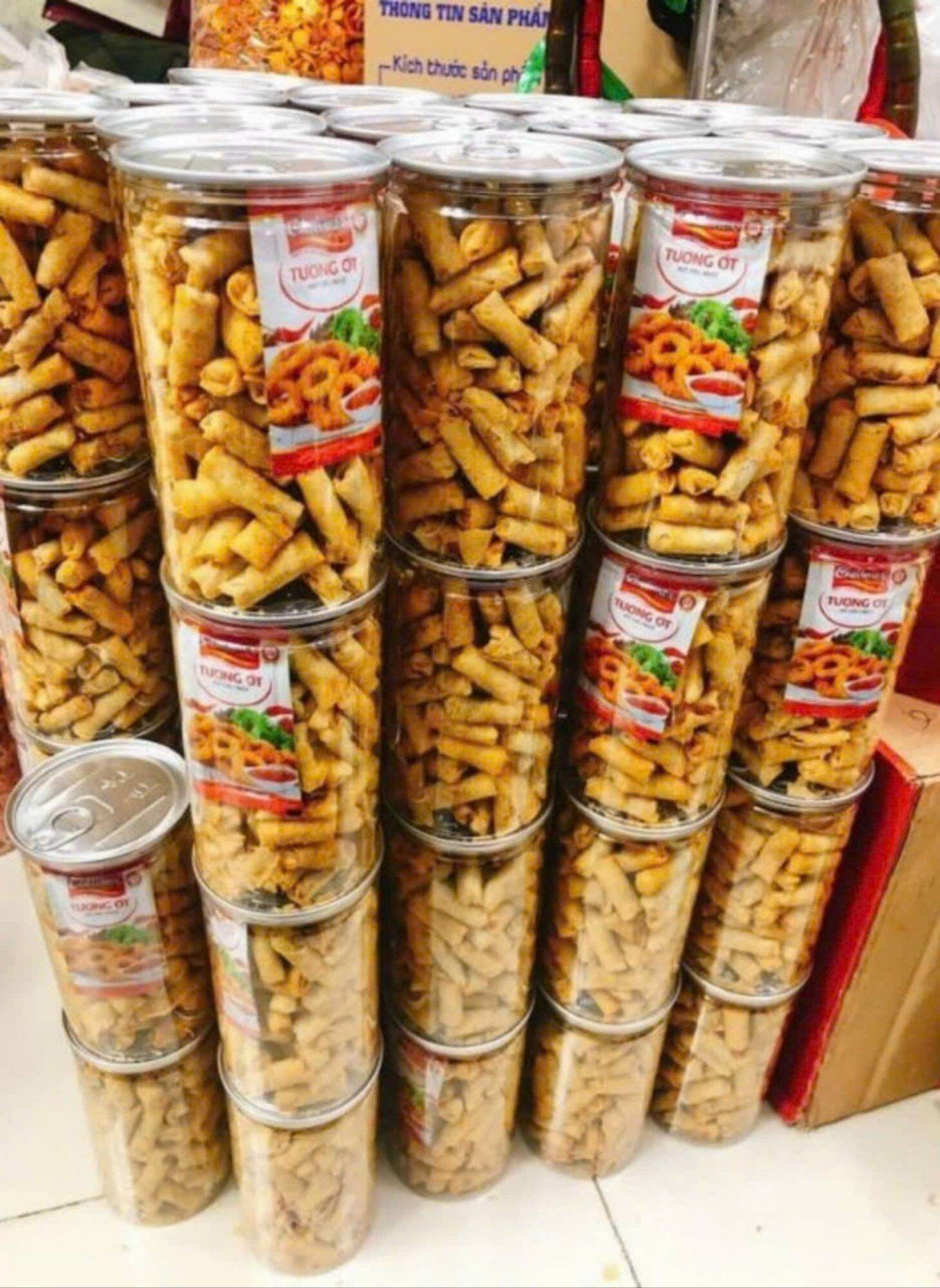 [HCM]Chả Giò Mini Sấy Tôm Cay 500Gr