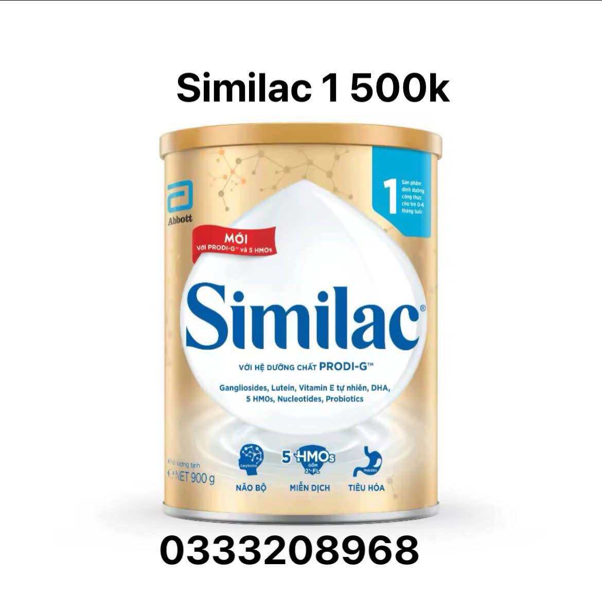    Date 5 2026  Sữa Bột Similac 5G Số 1 Lon 900g 