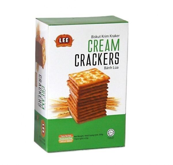 [HCM]HỘP 15 GÓI Bánh Lúa Lạt CREAM CRACKERS. MALAYSIA