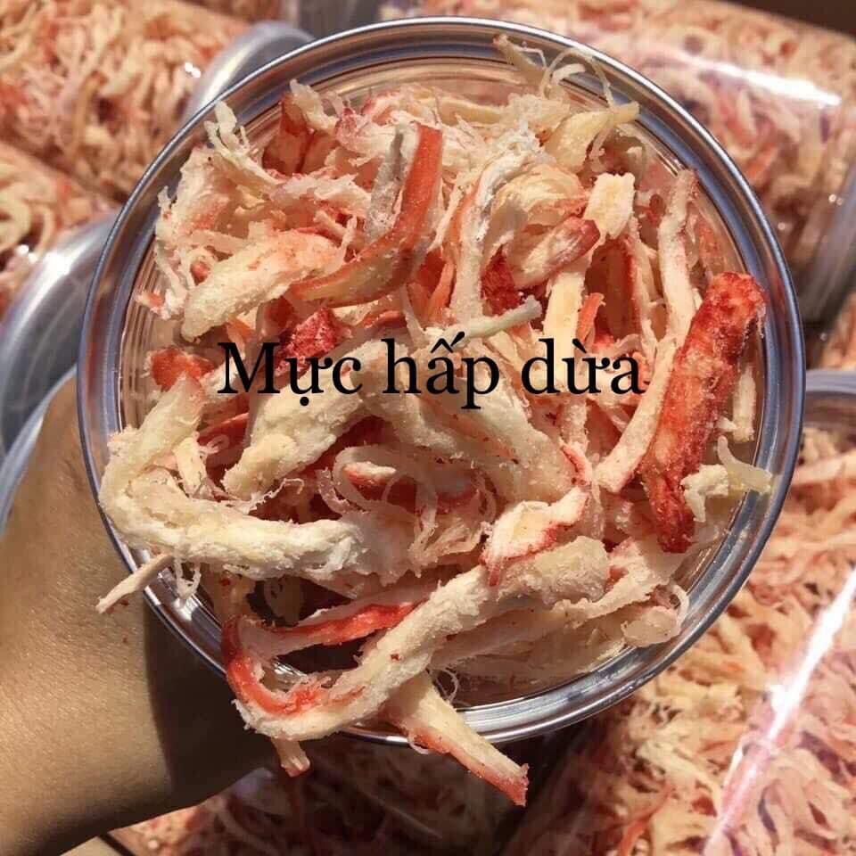 Mực sợi hấp nước dừa 250g