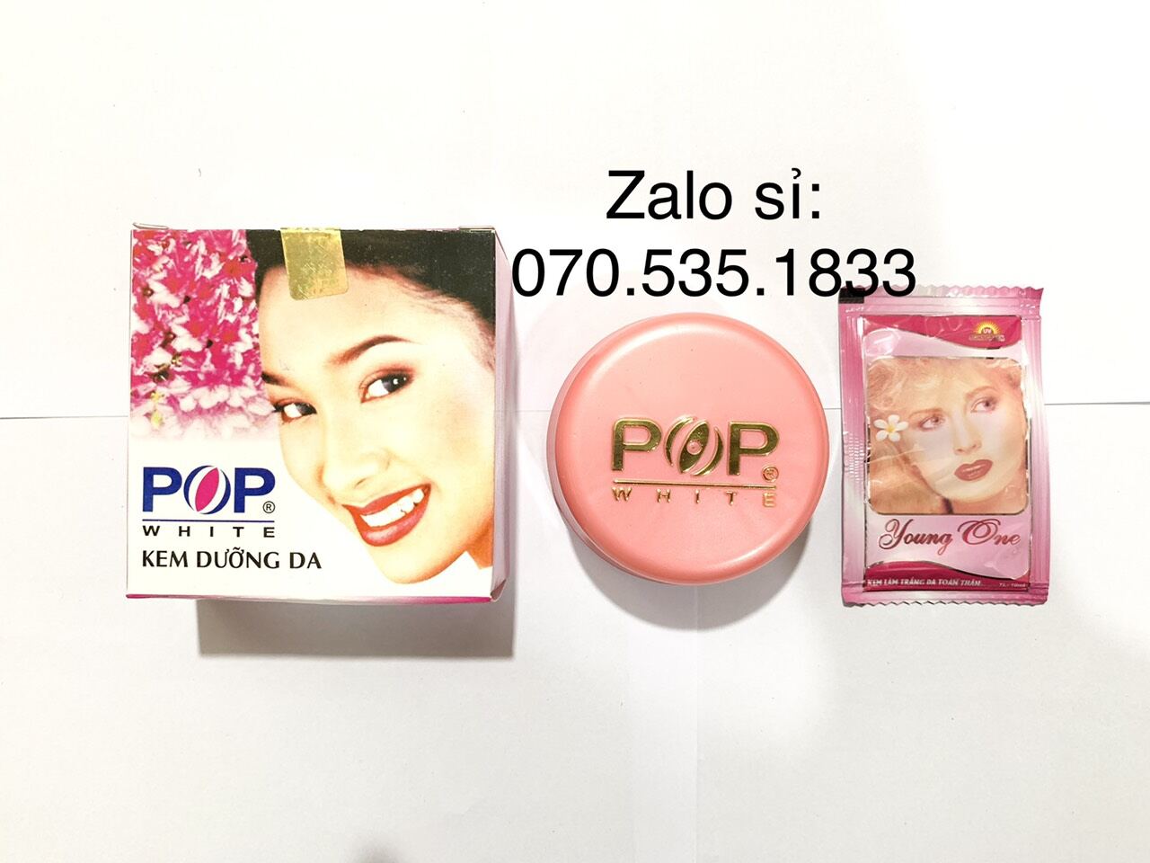 Lẻ kem pop trắng da mặt hủ 20g