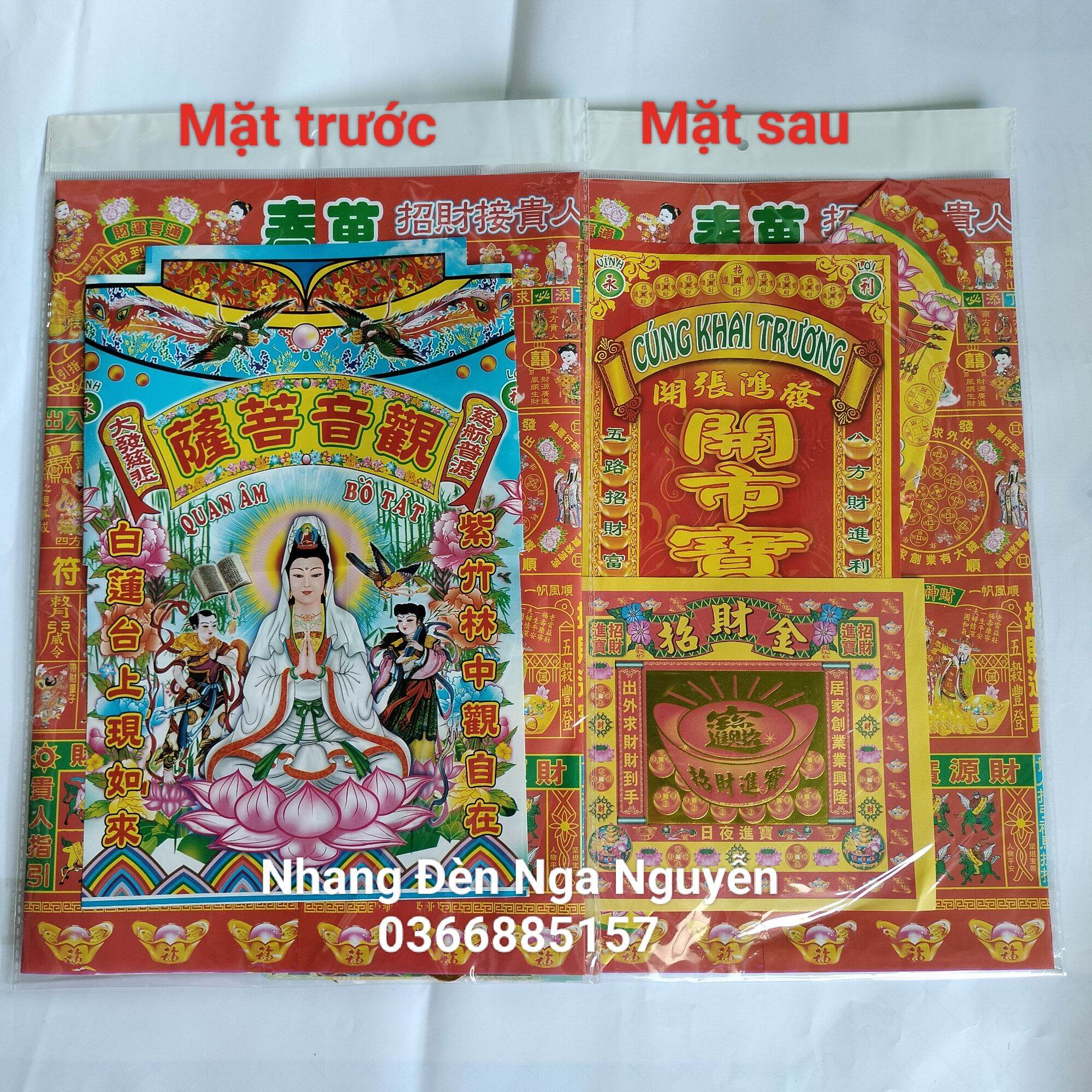 Giấy cúng khai trương