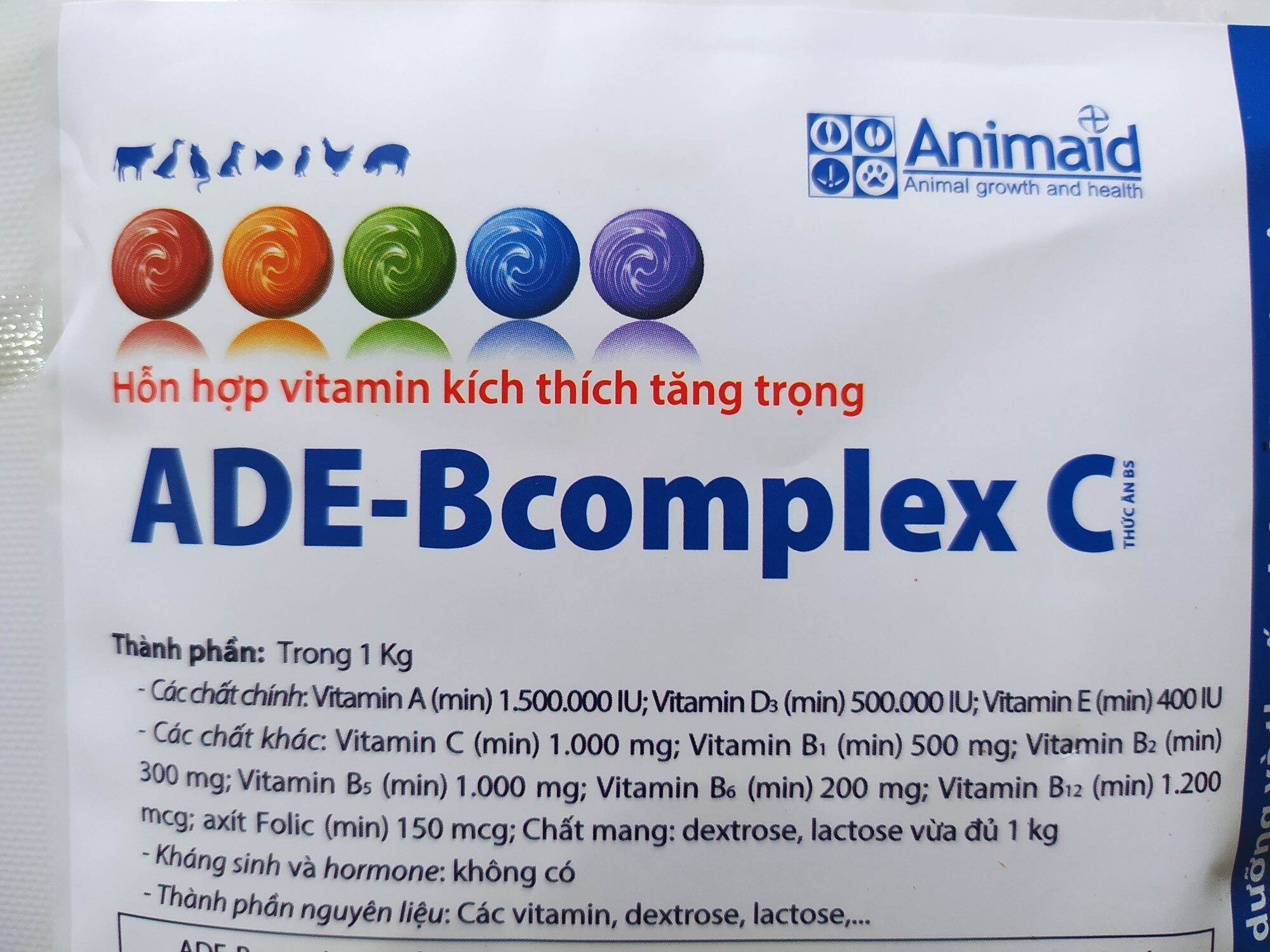Ade bcomplex c gói 100gam
