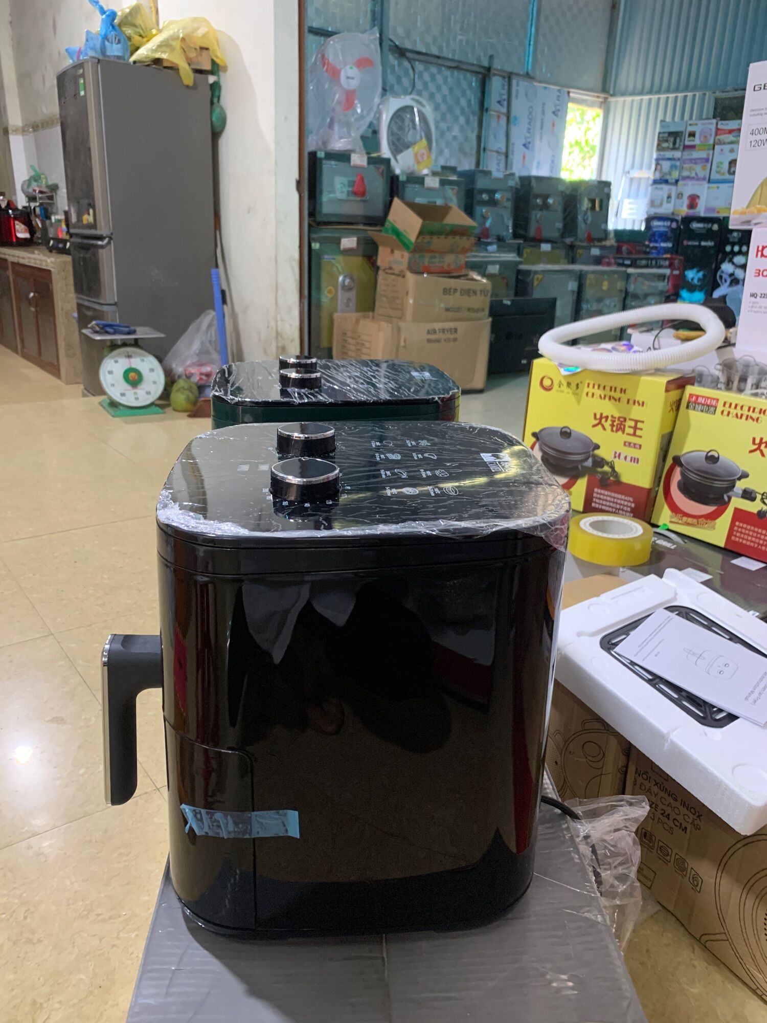 NỒI CHIÊN KHÔNG DẦU Camel 8-10- 12 lít.
