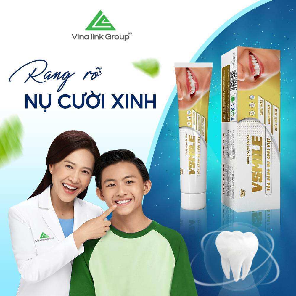 Kem đánh răng thảo dược - Vsmile
