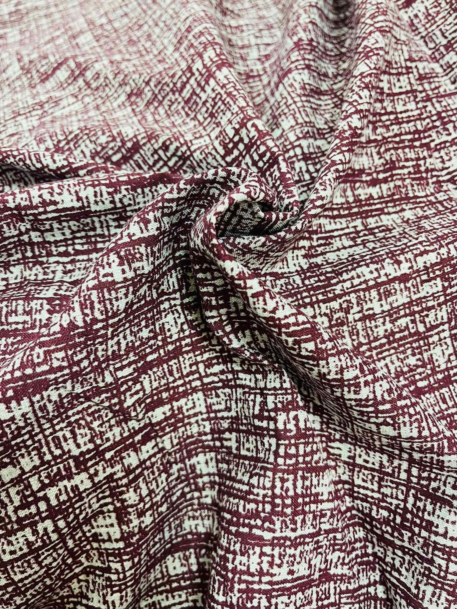 Vải linen họa tiết lạ mắt. Khổ vải 1,4m