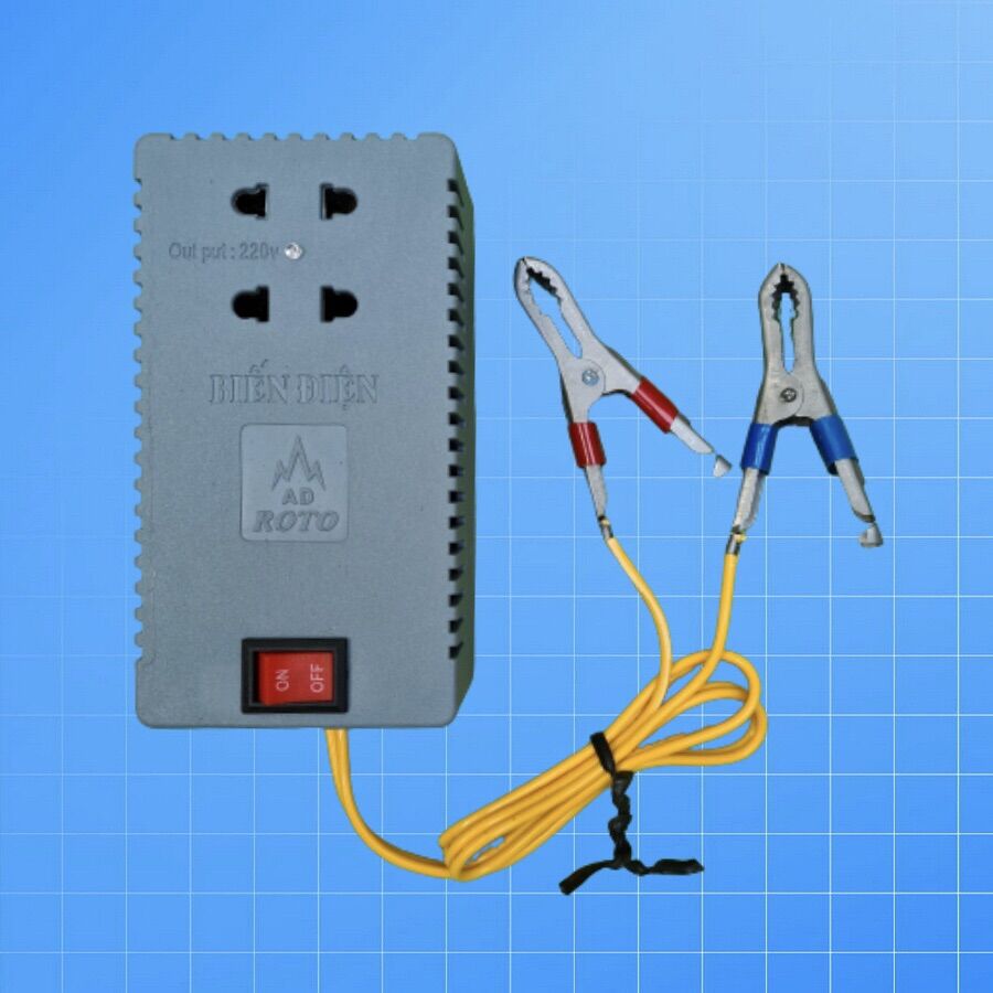 Thiết bị biến điện inverter 12v ra 220v