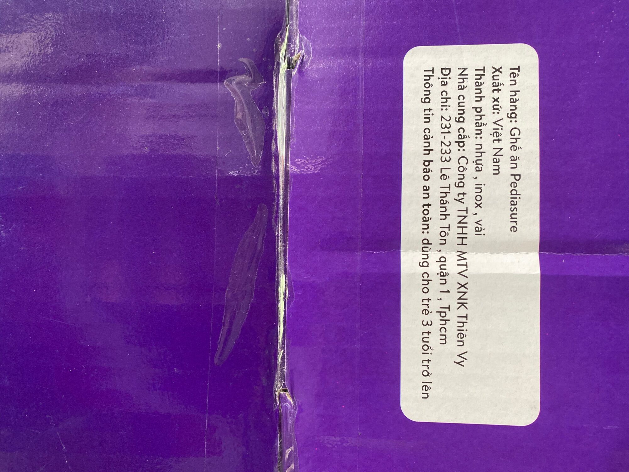 Ghế ăn khủng long Pediasure