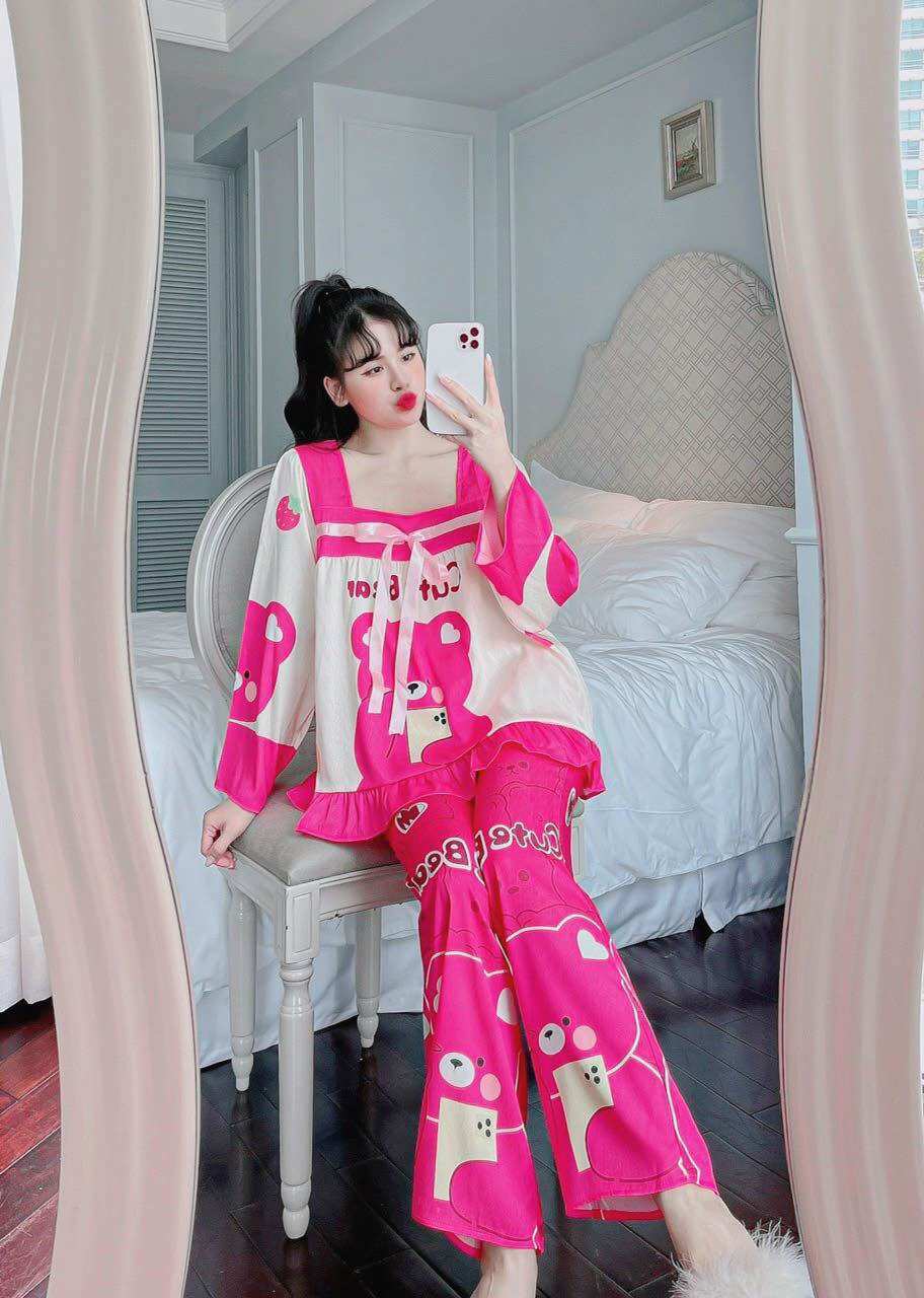 Lụa xước dd in 5d tiểu thư