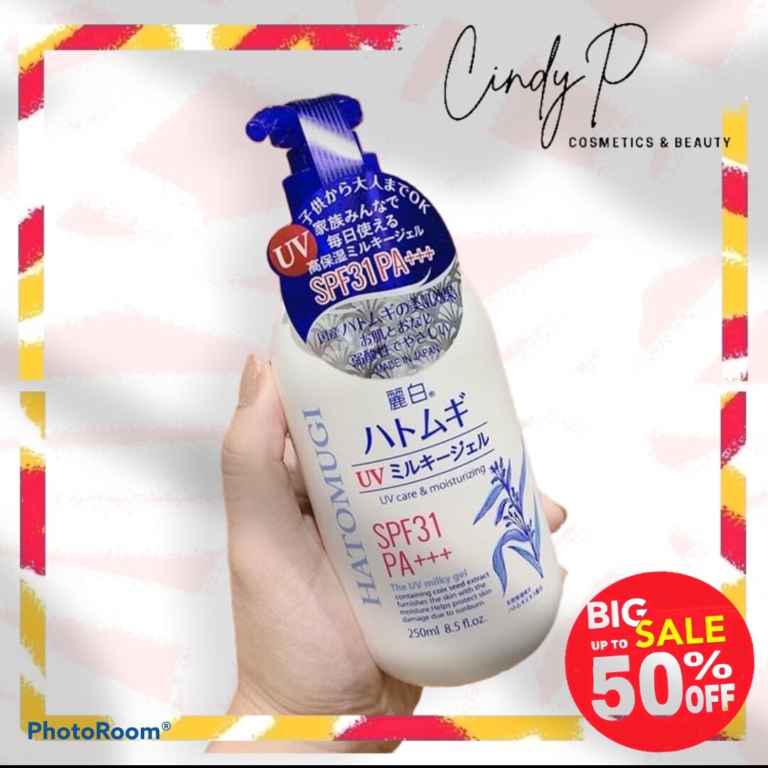Dưỡng thể Hatomugi chống nắng dưỡng da