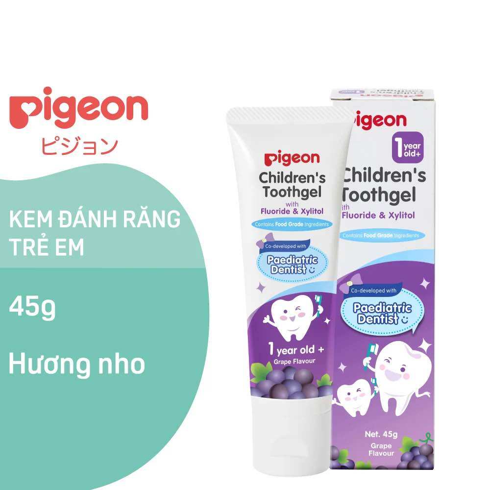 Kem Đánh Răng Cho Bé Pigeon 45g