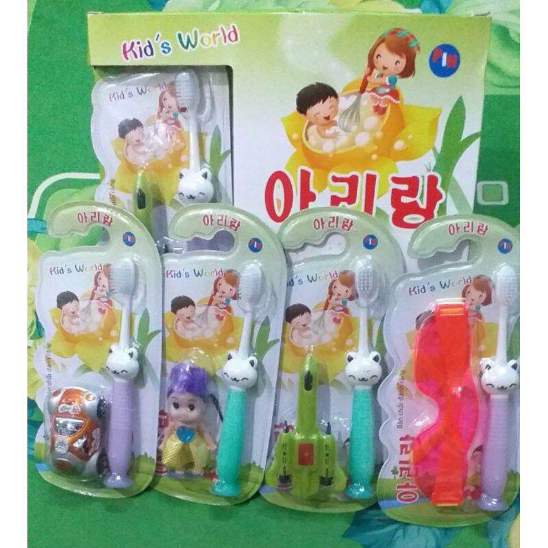Tặng đồ chơi Bàn chải đánh răng em bé nhập khẩu Hàn Quốc