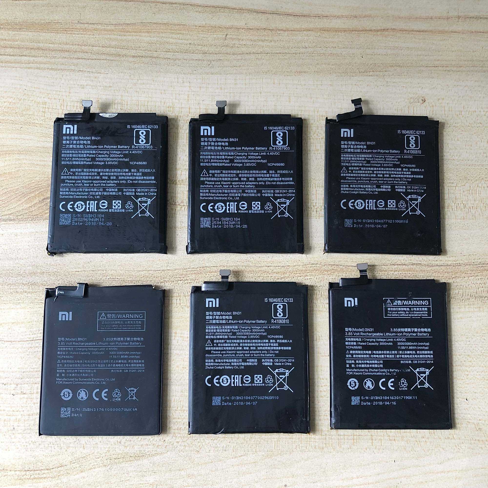 Pin Zin Xiaomi Redmi 5X / Redmi A1 / Redmi S2 / Redmi Note 5A / REDMI Note 5A Prime ( BN31 ) .