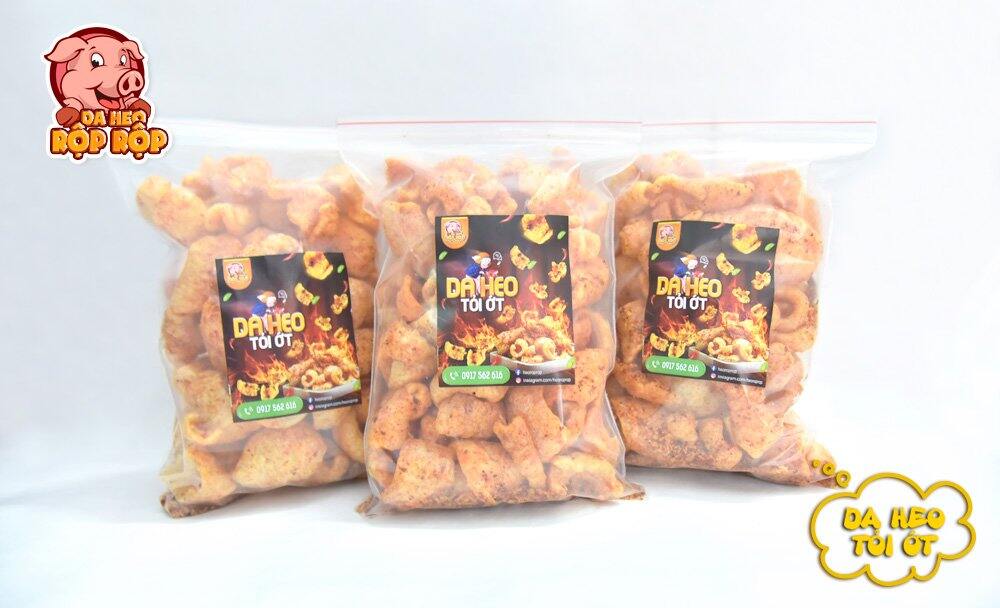 Da heo tỏi ớt Roprop_ Bịch 180gram_ Daheochiengion