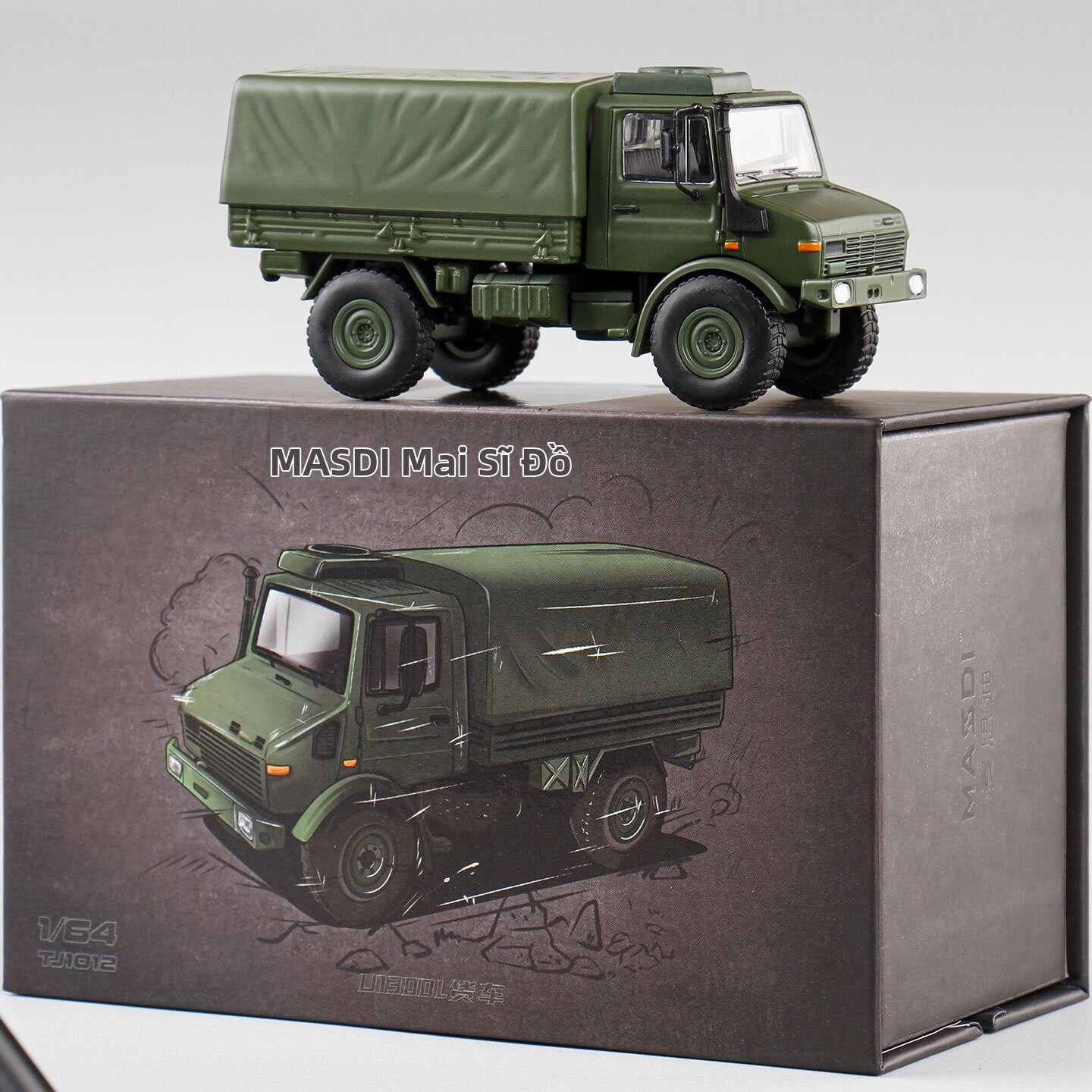 Xe Đồ Chơi Địa Hình Cứu Hộ 1:64