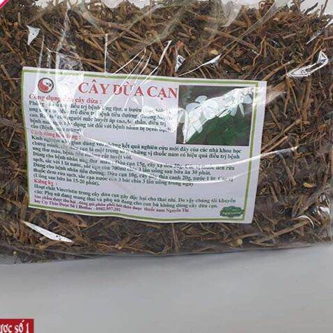 Cây dừa cạn khô 1kg - dc001