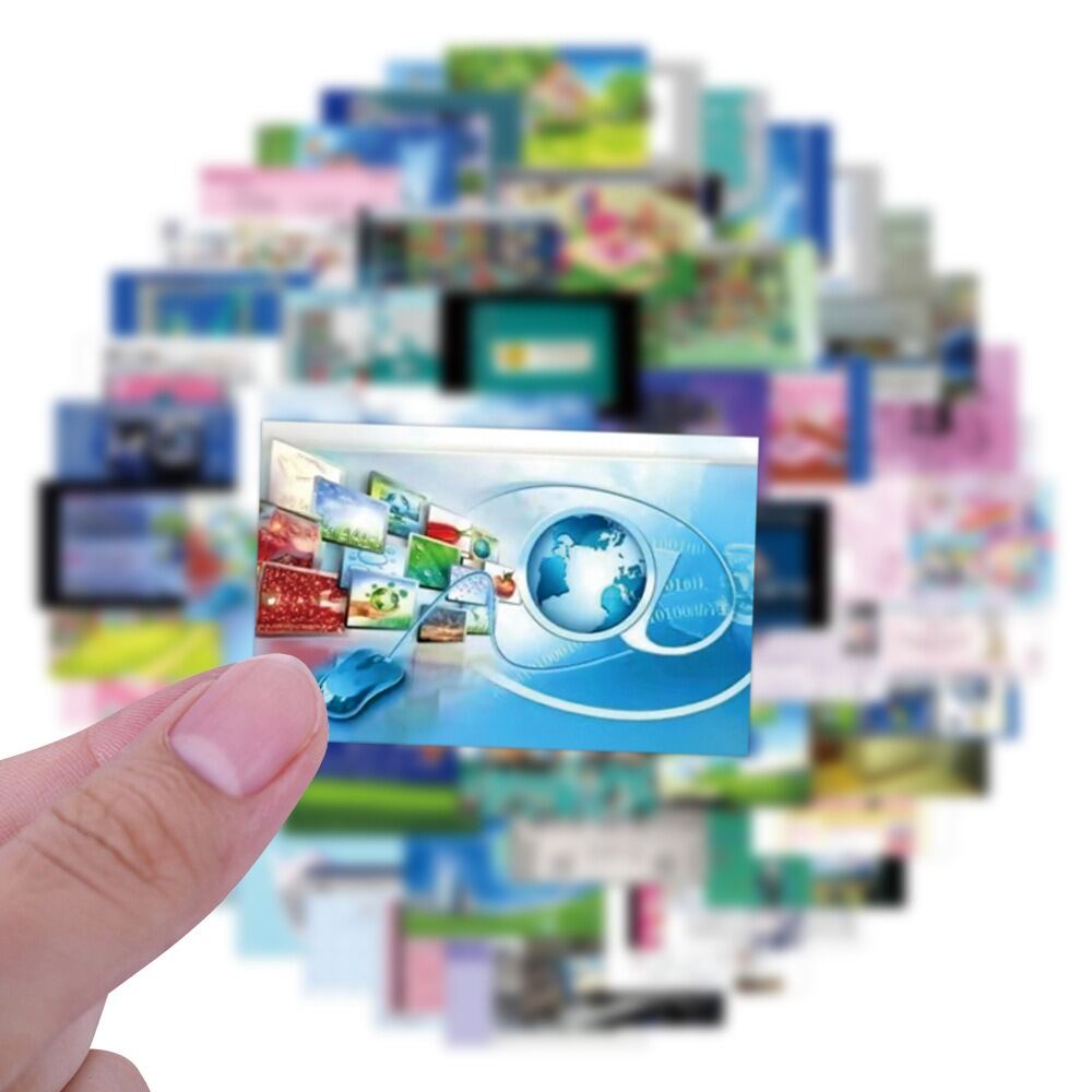 Miếng Dán Trang Trí Văn Hóa Subculture Coreland Dream Core Millennium Frutiger Aero Webcore Net Core