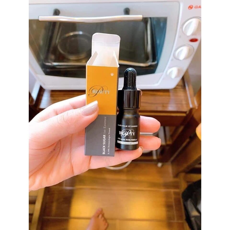 Serum đường đen Black Sugar Ist Essence 5ml chính hãng, ngừa mụn, xoá thâm mụn, dưỡng da mụn