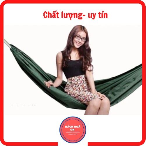 Võng dù xanh lục 1 lớp