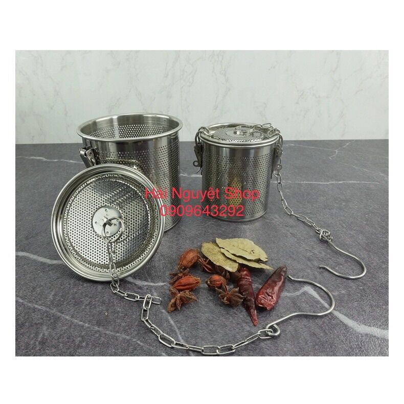 BỘ LỌC GIA VỊ INOX 304