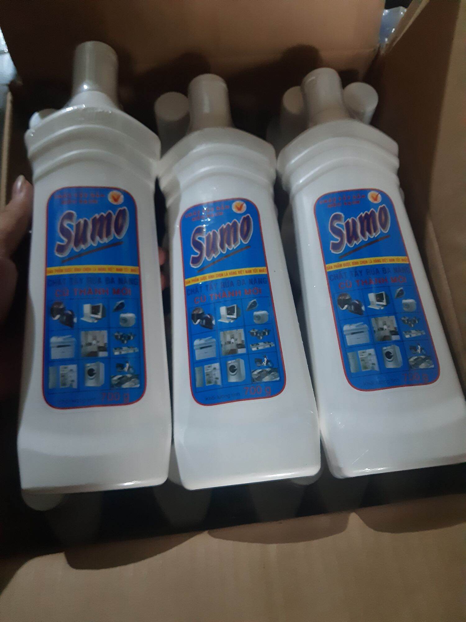 Chất tẩy rửa đa năng SUMO 700g - tẩy bẩn siêu mạnh, tẩy ố vàng trên mọi loại gia dụng