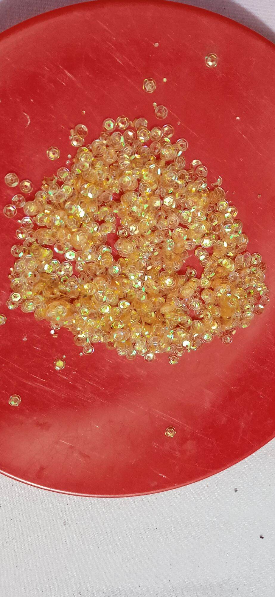 Vảy nhỏ màu vàng xà cừ 10g