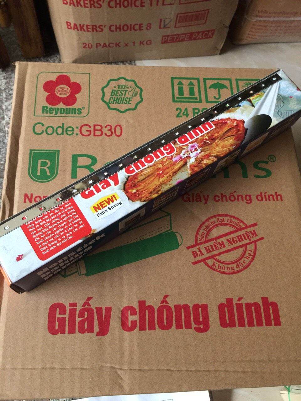 Giấy chống dínhnướng ,hấp bánh không thấm dầu