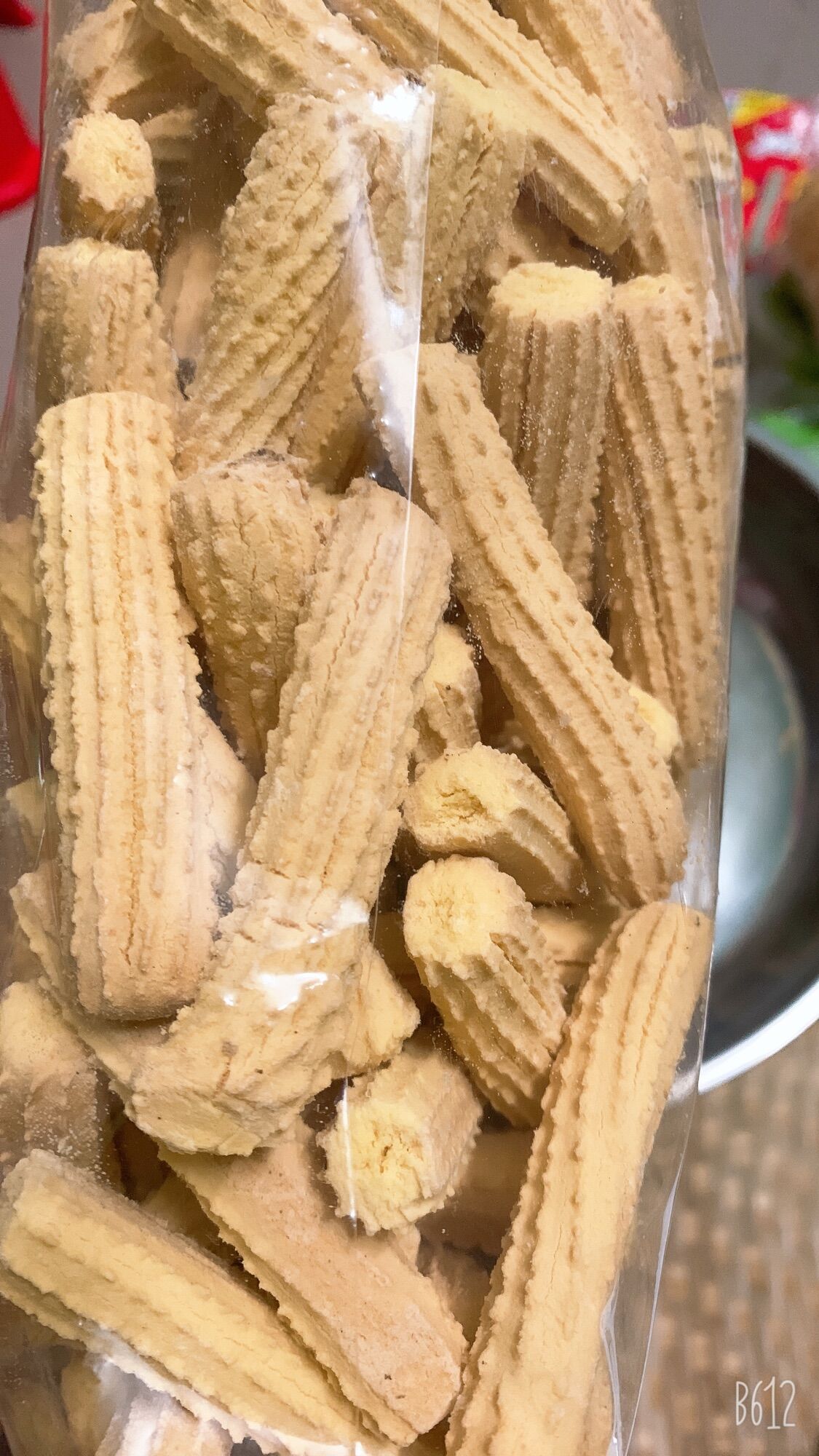 BÁNH GAI BƠ SỮA [ bịch 1 kí] - Thơm Ngon Béo Giòn.