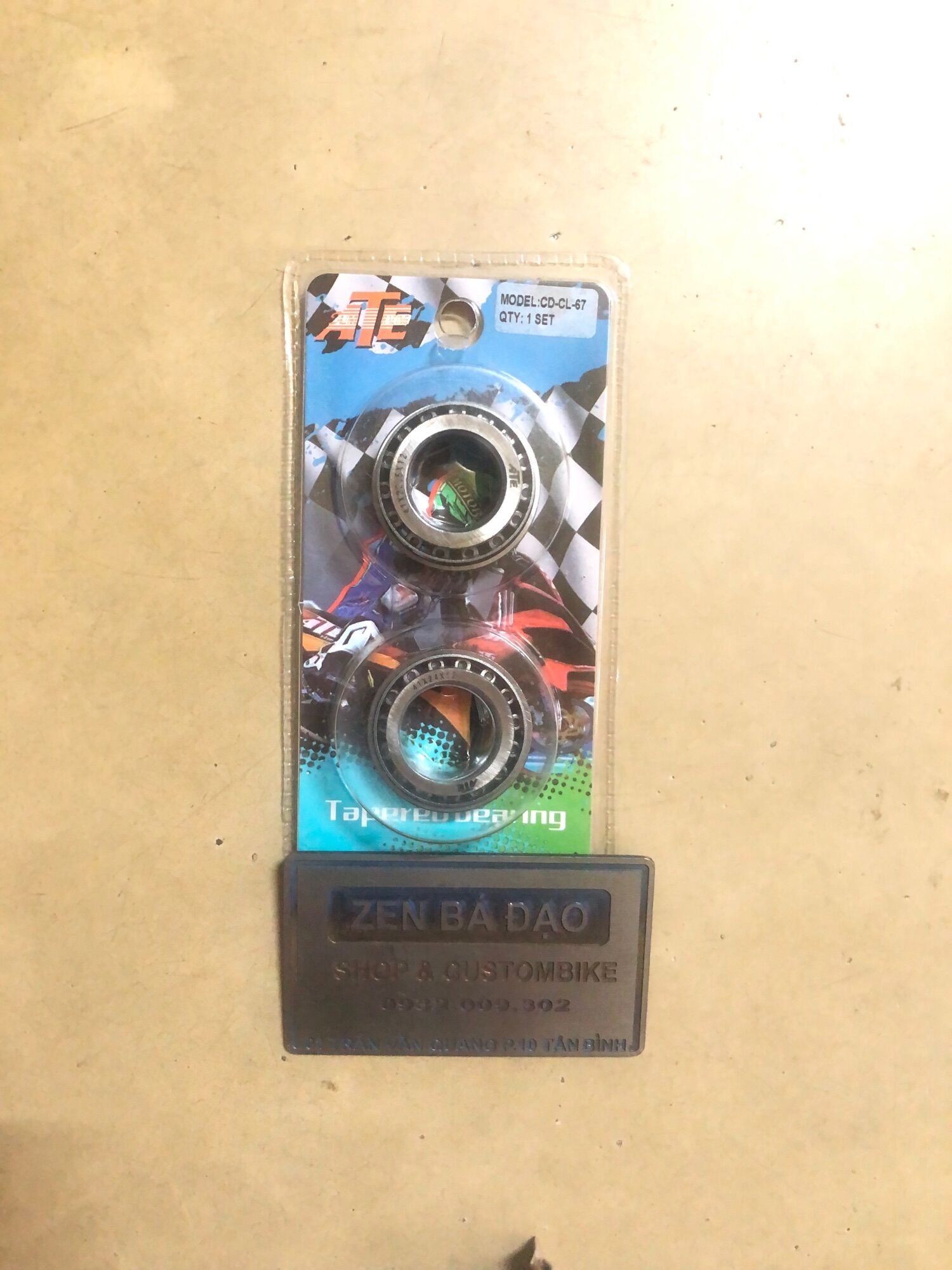 Chén cổ bi đũa( bạc đạn đũa) cho xe 67- CD