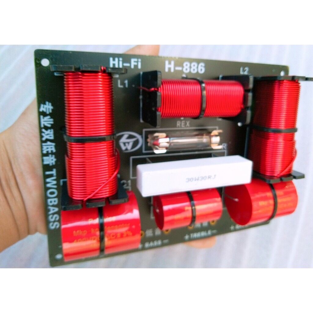 PHÂN TẦN FULL ĐÔI H886 CÔNG SUẤT LỚN - GIÁ 2 MẠCH