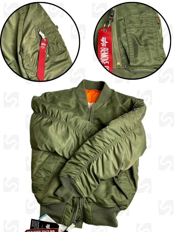 Áo Pilot Ma-1 chính hãng Alpha industries
