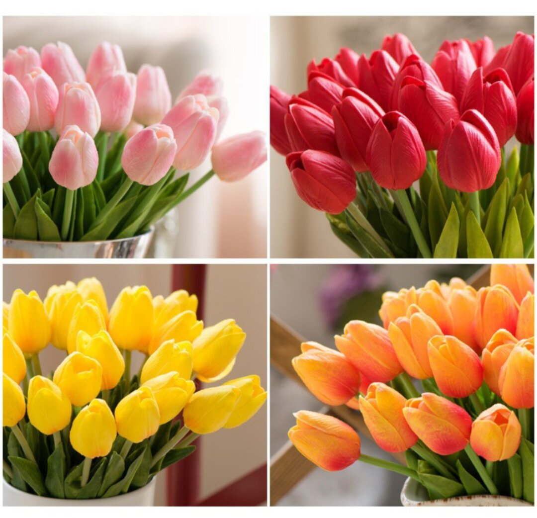 Hoa Tulip Giả