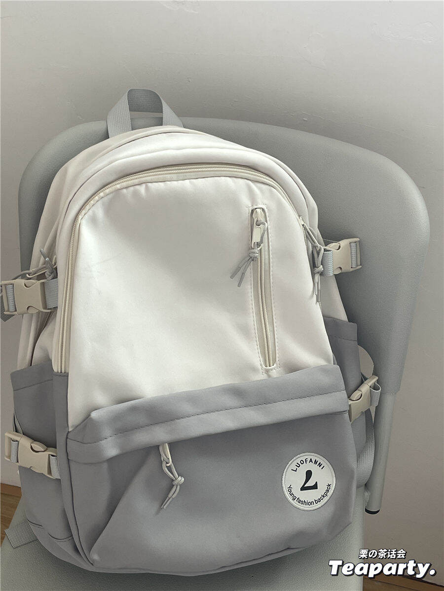 Ba Lô Dễ Phối Cổ Điển Phong Cách Instagram Phong Cách Nhật Bản Tiệc Trà Nữ Sinh Viên Ba Lô Học Sinh Cấp Hai Cấp Hai Cấp Ba Học Sinh Thường Ngày Cặp Sách