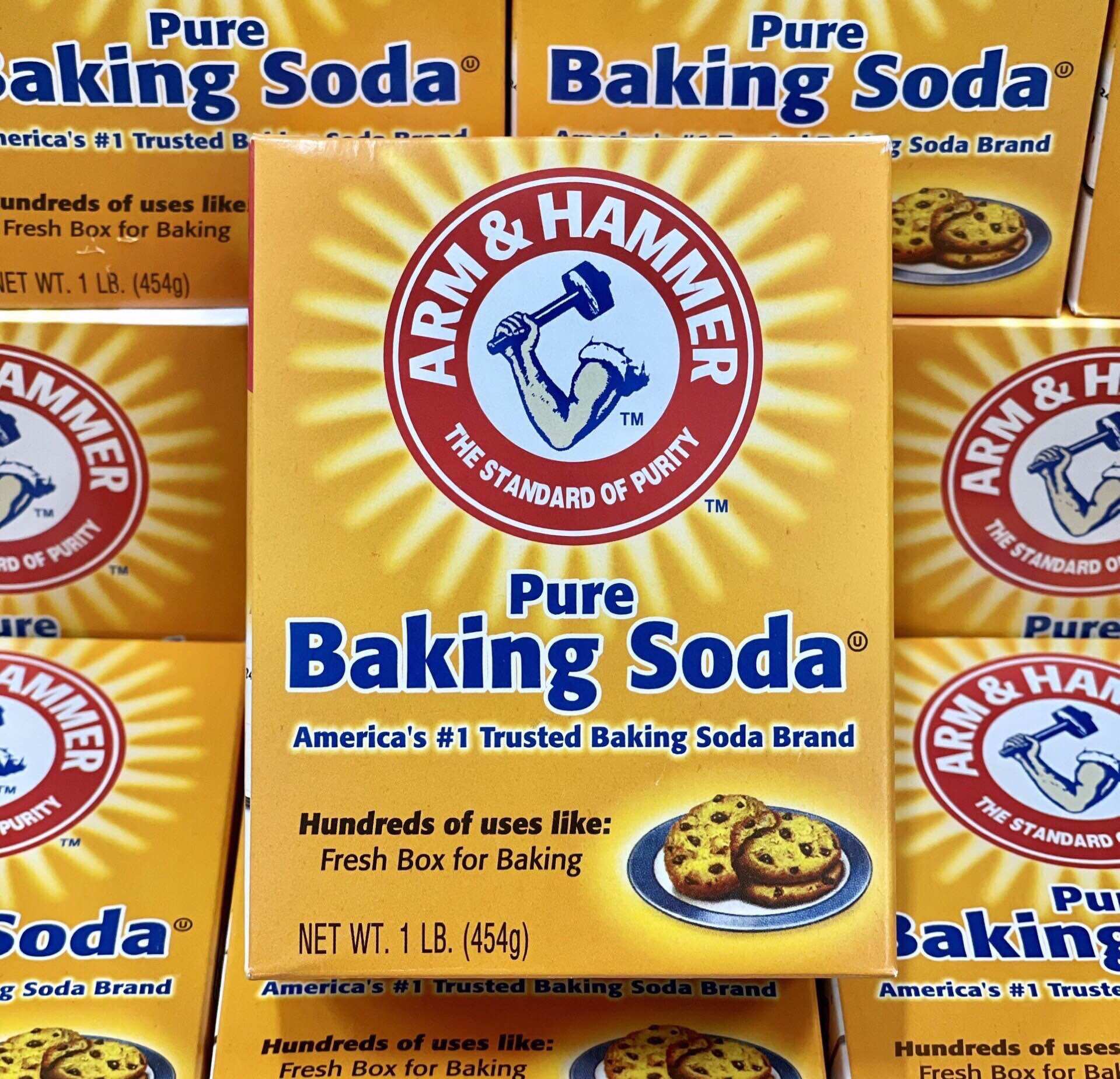 [Chính Hãng Mỹ] Bột Baking Soda Arm & Hammer 454g của Mỹ