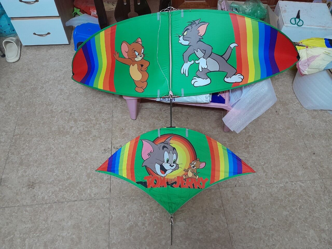 diều lắp ghép 1,7m ,dây thả