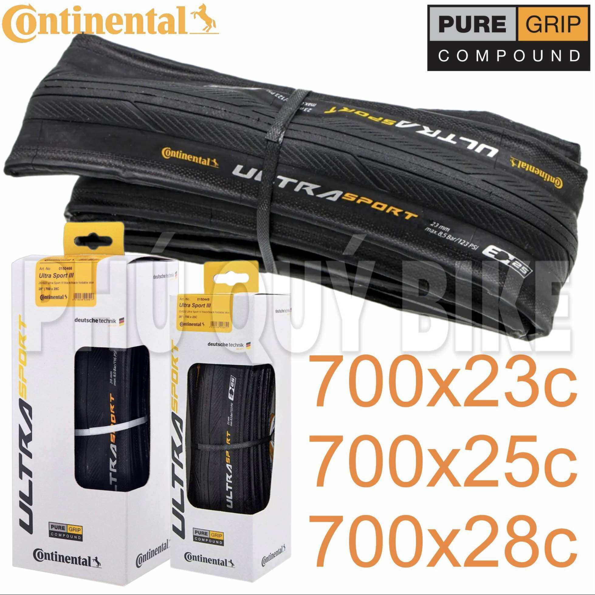 Vỏ Xe Đạp Continental Ultra Sport III 700x23c 700x25c 700x28c