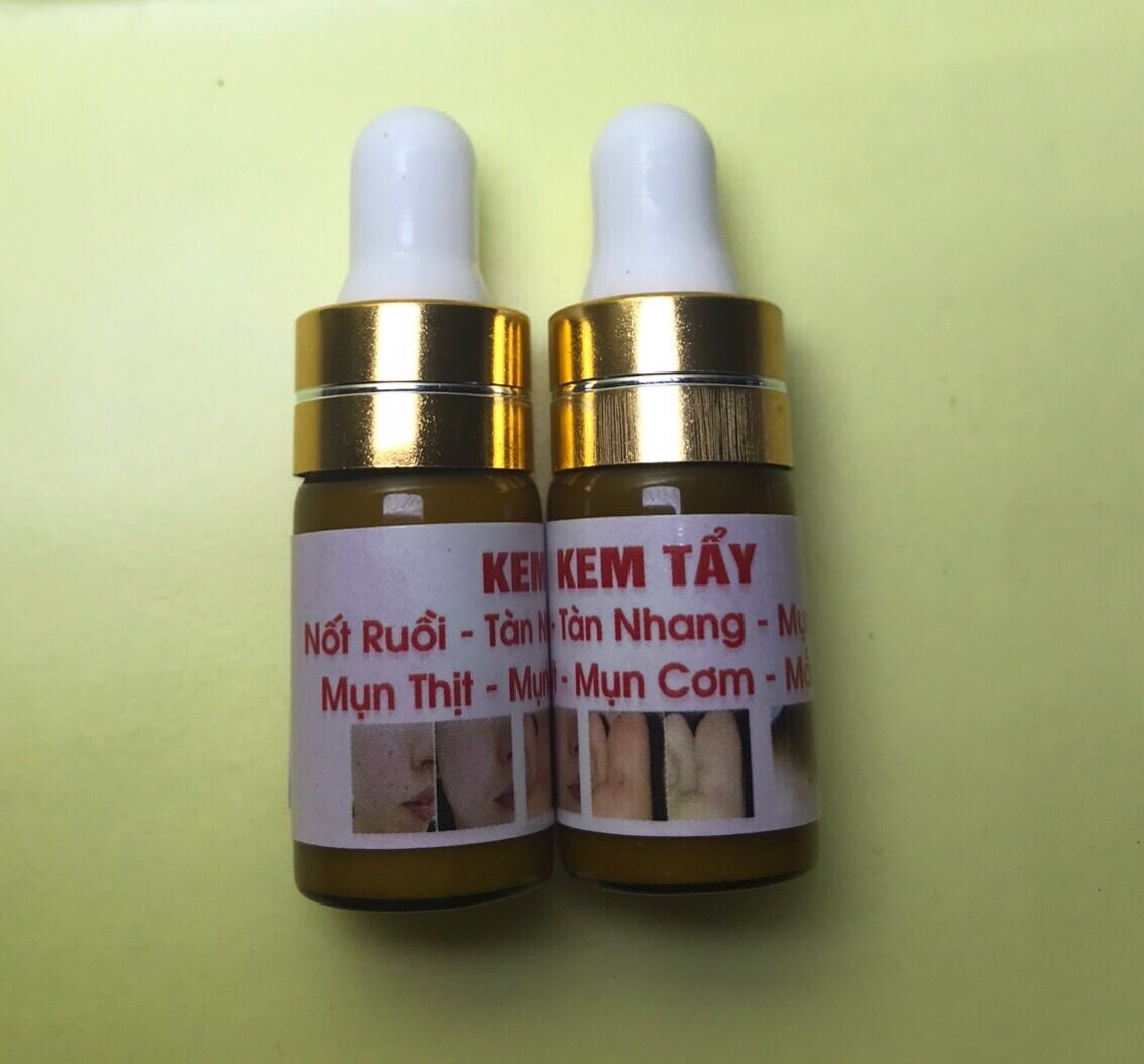 Tẩy nốt ruồi,mụn cóc, mụn thịt , mắt cá Hàng cao cấp (3ml)